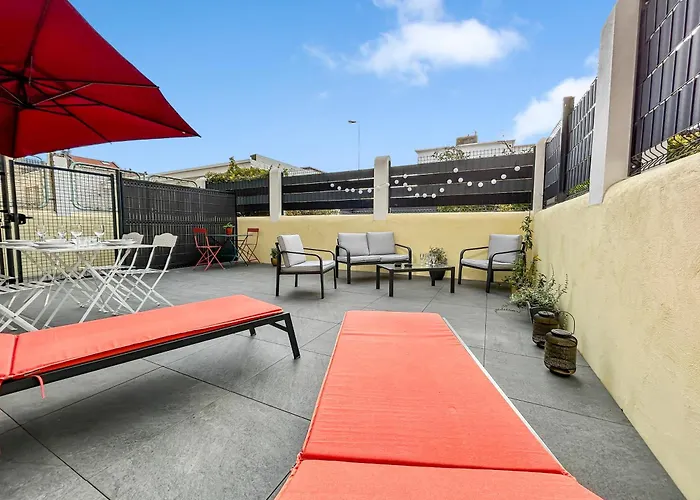 Apartment Escale Marine A Deux Pas Du Sable, Terrasse Privee *