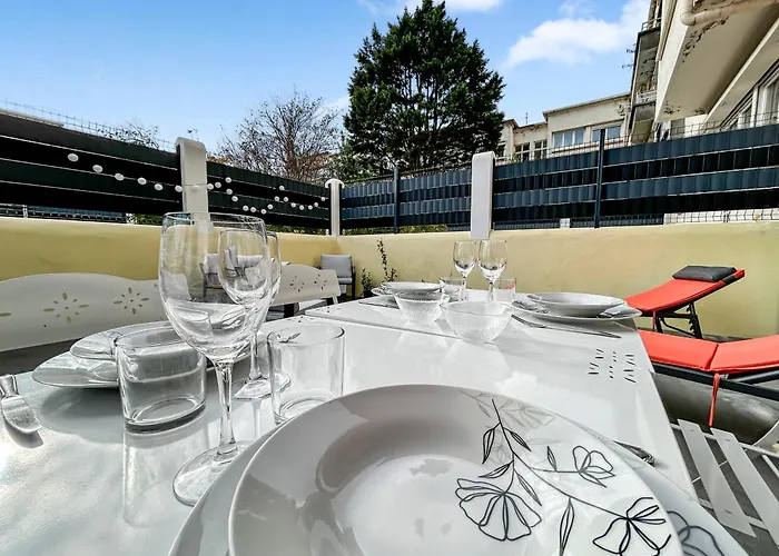 Escale Marine A Deux Pas Du Sable, Terrasse Privee Appartement