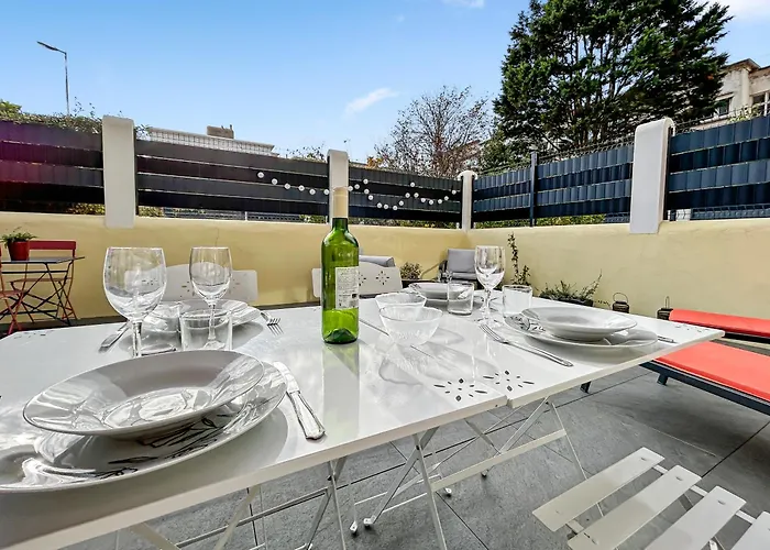 Escale Marine A Deux Pas Du Sable, Terrasse Privee