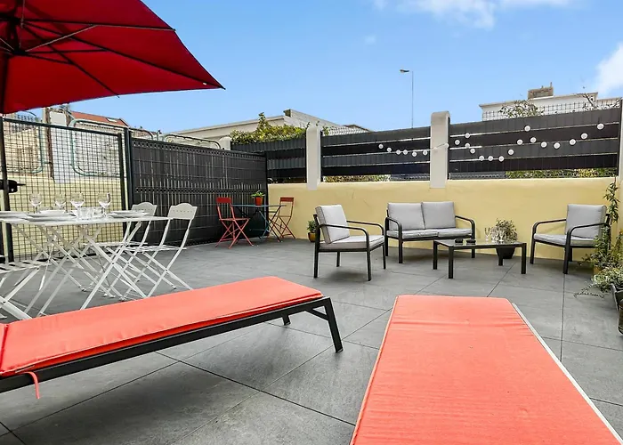 Escale Marine A Deux Pas Du Sable, Terrasse Privee *